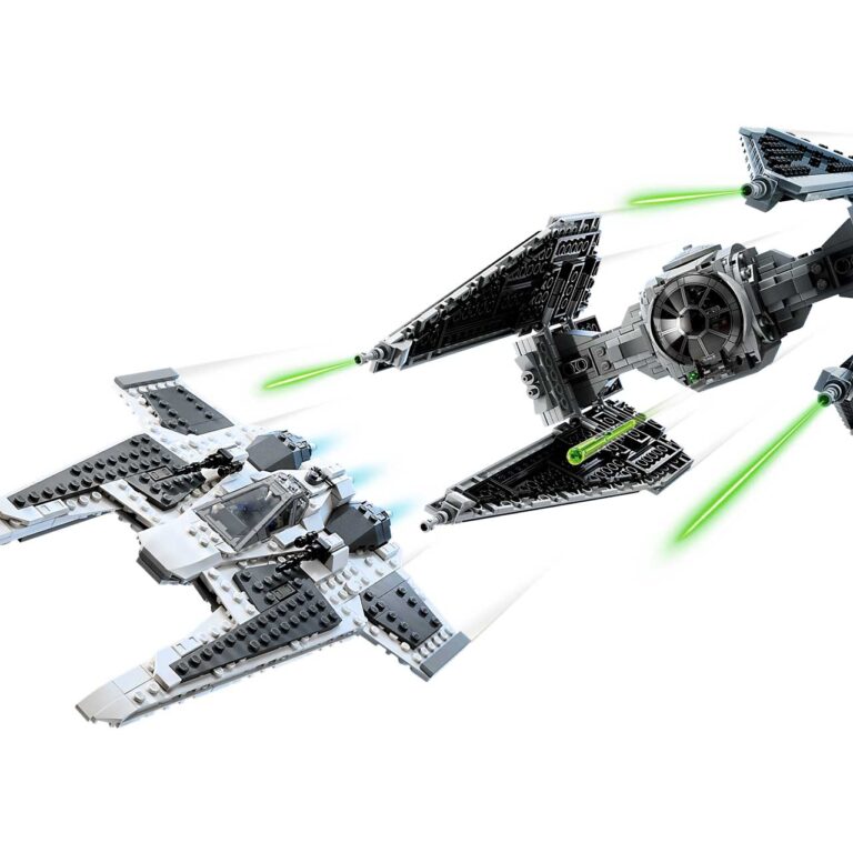 LEGO 75348 Star Wars Mandalorian Fang Fighter en de TIE Interceptor - LEGO 75348 alt2