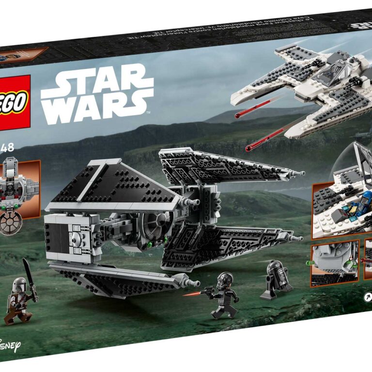 LEGO 75348 Star Wars Mandalorian Fang Fighter en de TIE Interceptor - LEGO 75348 alt5