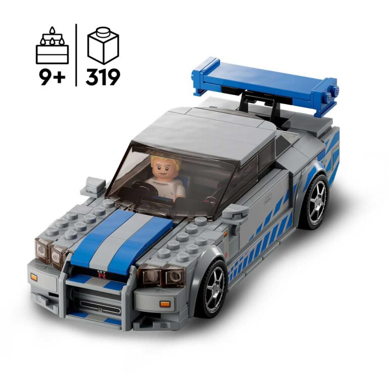 LEGO 76917 Speed Champions Nissan Skyline GT-R R24 - LEGO 76917 L25 4