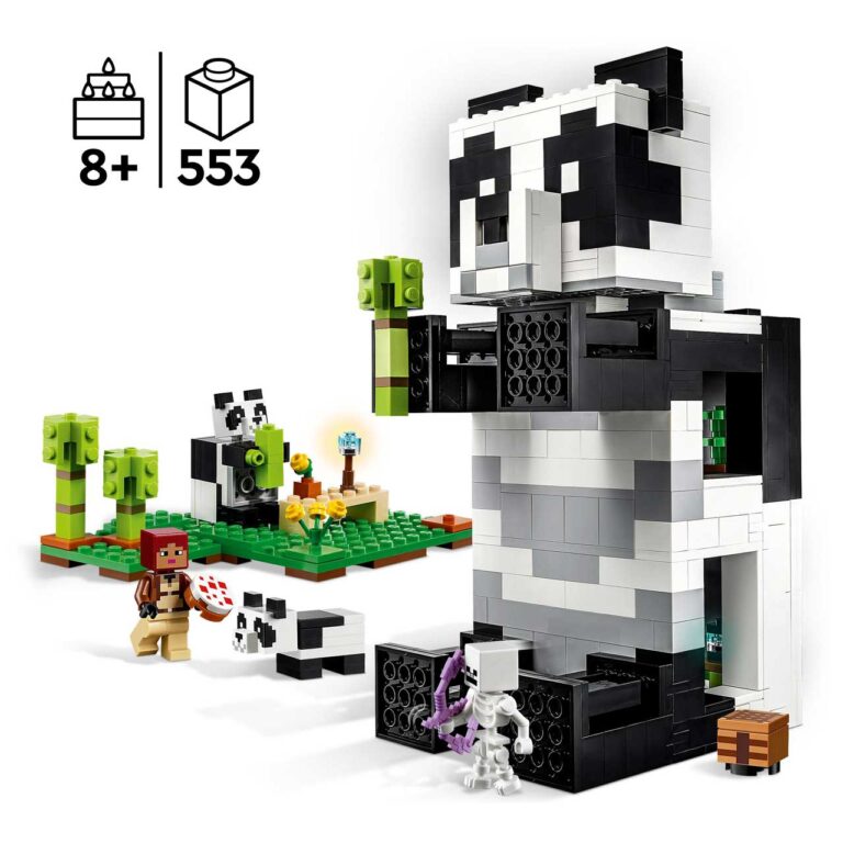 LEGO 21245 Minecraft Het pandahuis - 21245 L25 4