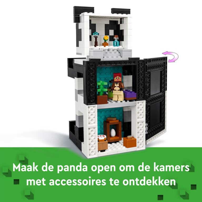LEGO 21245 Minecraft Het pandahuis - 21245 L35 11