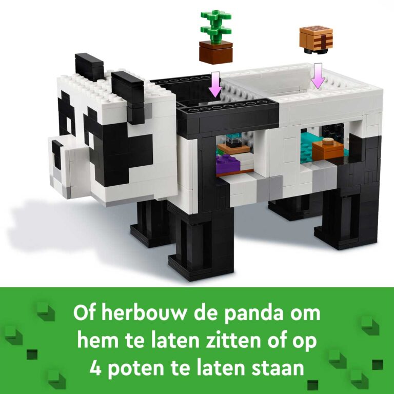 LEGO 21245 Minecraft Het pandahuis - 21245 L36 12
