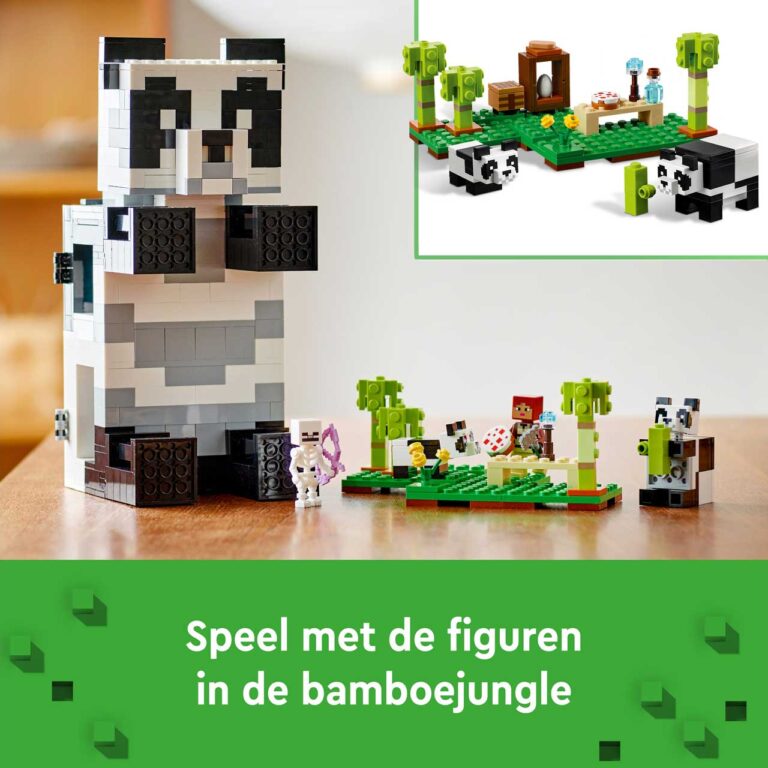 LEGO 21245 Minecraft Het pandahuis - 21245 L37 13