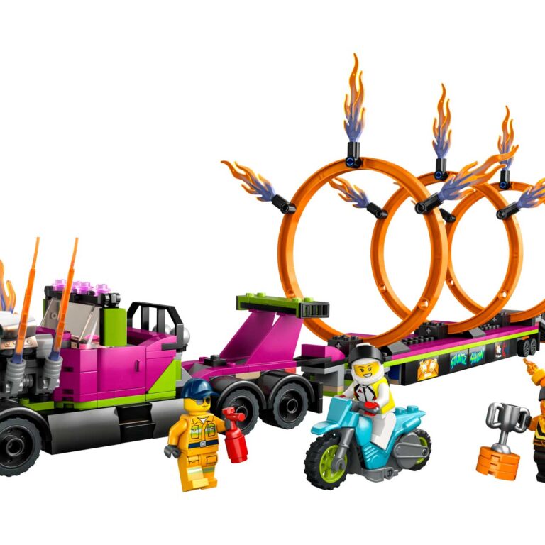 LEGO 60357 City Stunt Truck & Fire Tire Challenge - 60357