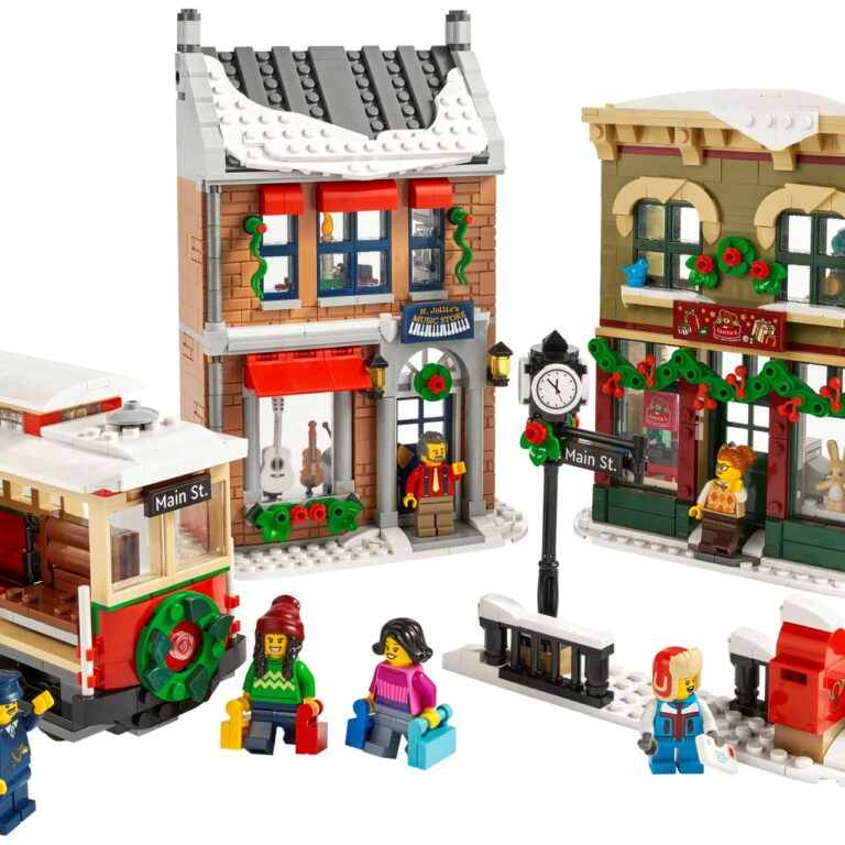 LEGO 10308 - Icons Kerst dorpsstraat - LEGO 10308
