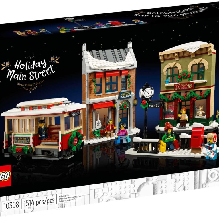 LEGO 10308 Icons Kerst dorpsstraat