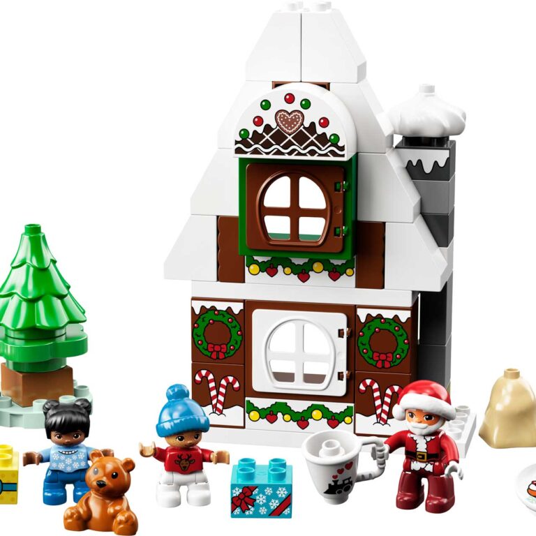 LEGO 10976 DUPLO Peperkoekhuis van de Kerstman - LEGO 10976