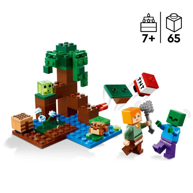 LEGO 21240 Minecraft Het moerasavontuur - LEGO 21240 L25 4