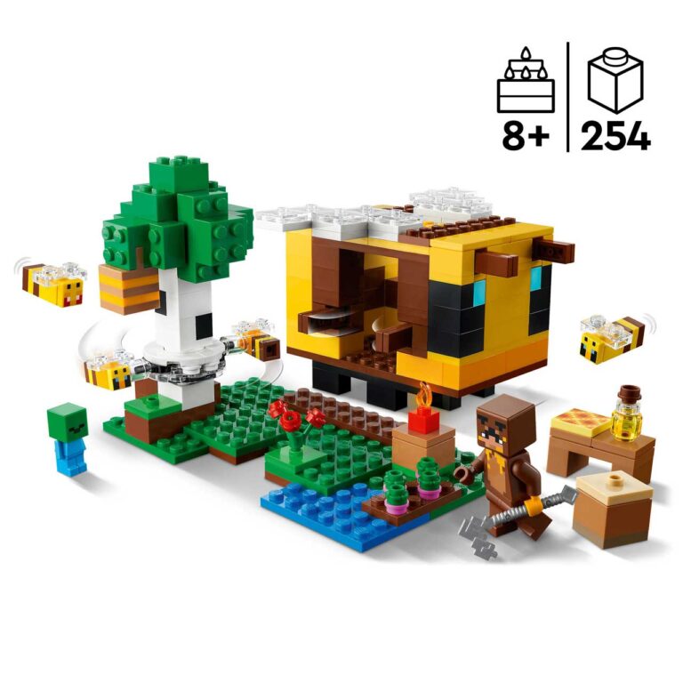 LEGO 21241 Minecraft Het bijenhuis - LEGO 21241 L25 4