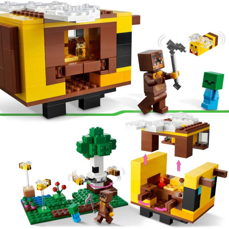 LEGO 21241 Minecraft Het bijenhuis - LEGO 21241 L26 5