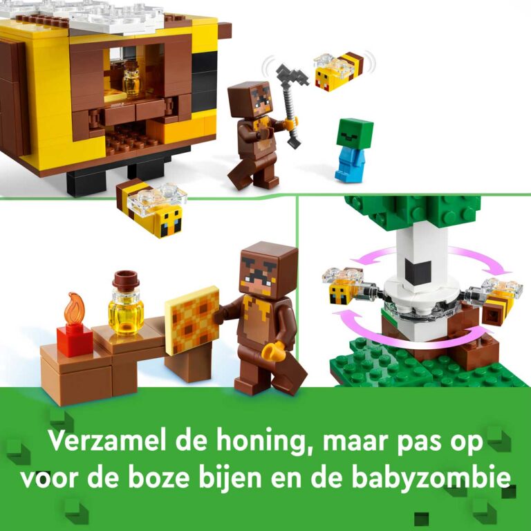 LEGO 21241 Minecraft Het bijenhuis - LEGO 21241 L36 12