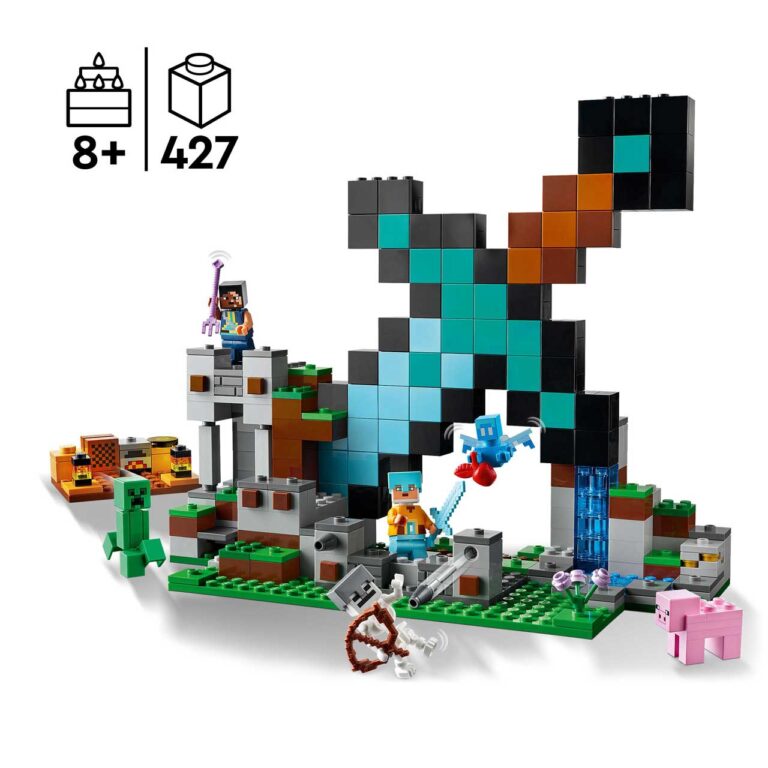 LEGO 21244 Minecraft Uitvalbasis Zwaard - LEGO 21244 L25 4