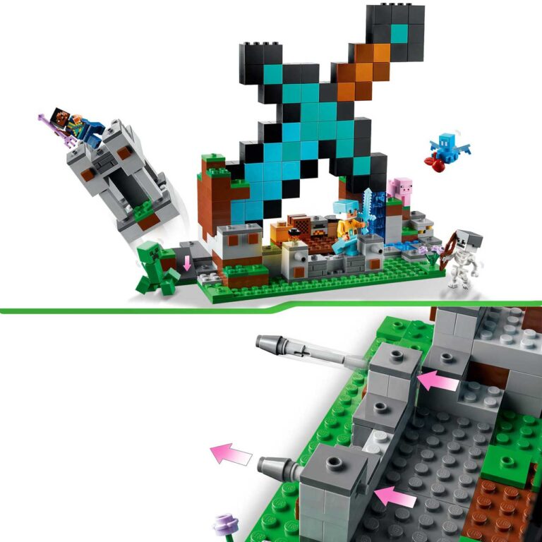 LEGO 21244 Minecraft Uitvalbasis Zwaard - LEGO 21244 L26 5