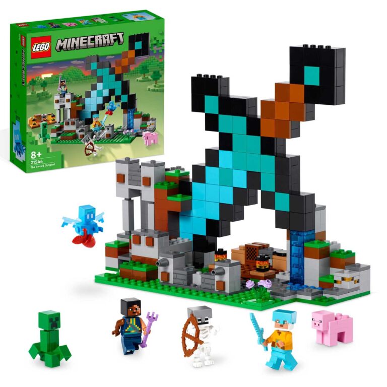 LEGO 21244 Minecraft Uitvalbasis Zwaard - LEGO 21244 L2 2