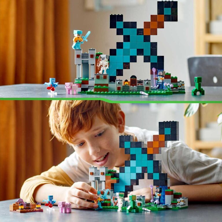 LEGO 21244 Minecraft Uitvalbasis Zwaard - LEGO 21244 L33 8