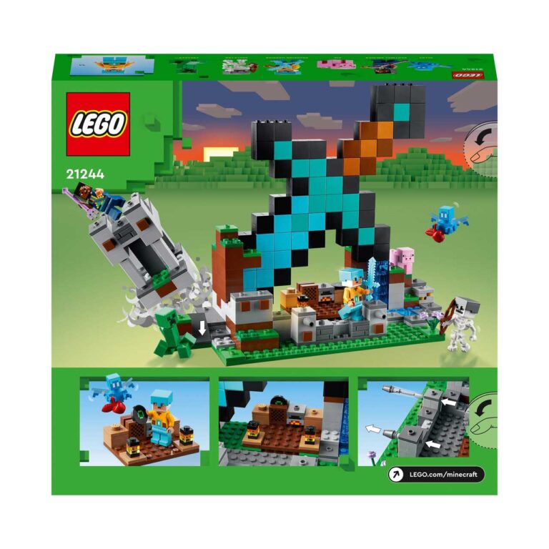 LEGO 21244 Minecraft Uitvalbasis Zwaard - LEGO 21244 L45 9