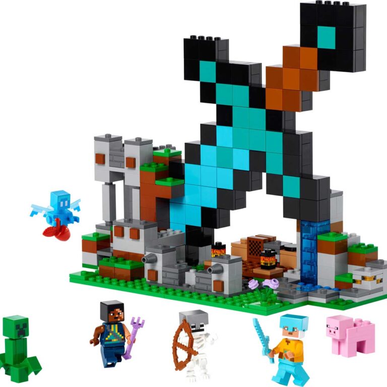 LEGO 21244 Minecraft Uitvalbasis Zwaard - LEGO 21244 L54 3