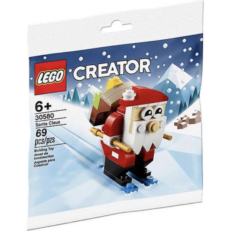 LEGO 30580 Creator Kerstman op ski's - LEGO 30580 kerstman op ski