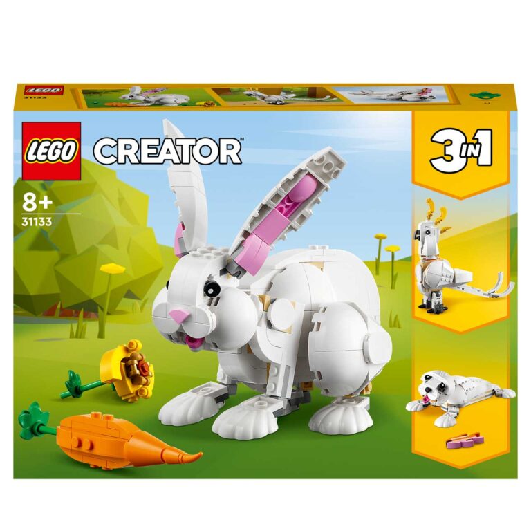 LEGO 31133 Wit Konijn