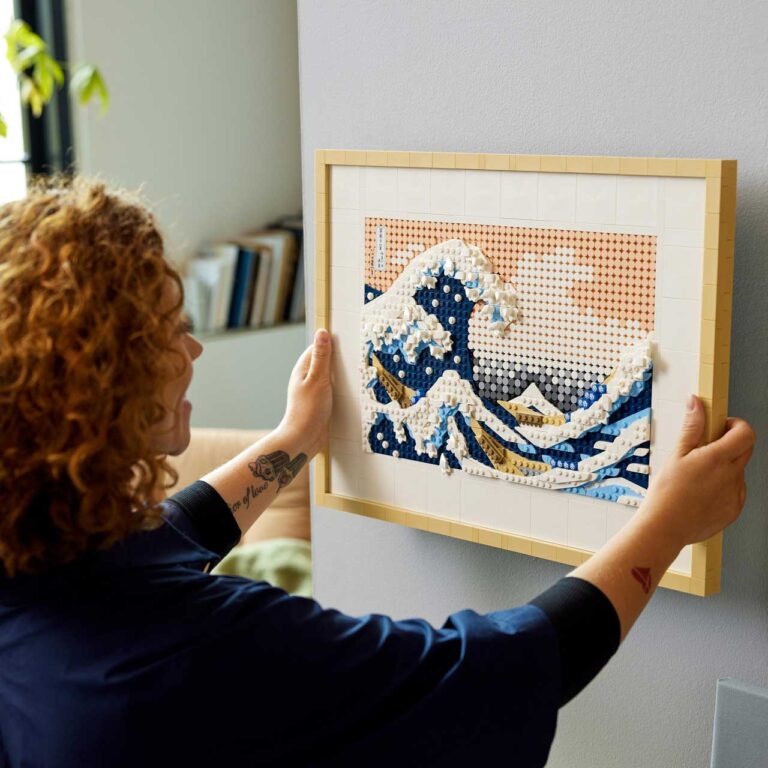 LEGO 31208 Art Hokusai's The Great Wave - LEGO 31208 L33 8