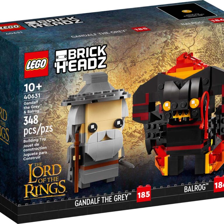 LEGO 40631 Brickheadz Gandalf de Grijze & Balrog