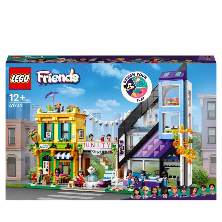 LEGO 41732 Friends Bloemen- en decoratiewinkel in de stad