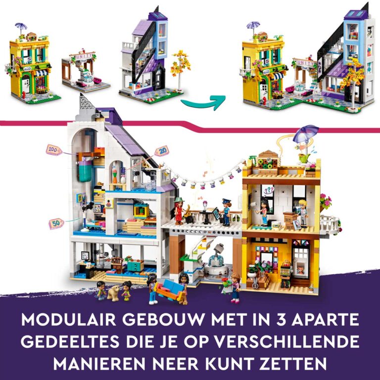 LEGO 41732 Friends Bloemen- en decoratiewinkel in de stad - LEGO 41732 L36 13