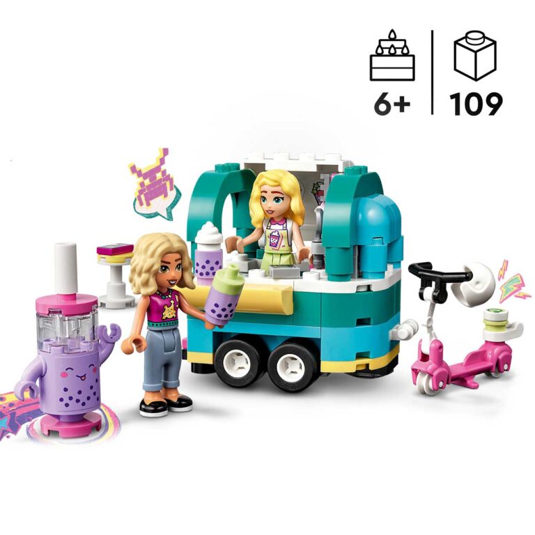 LEGO 41733 Friends Mobiele bubbelthee stand - LEGO 41733 L25 4