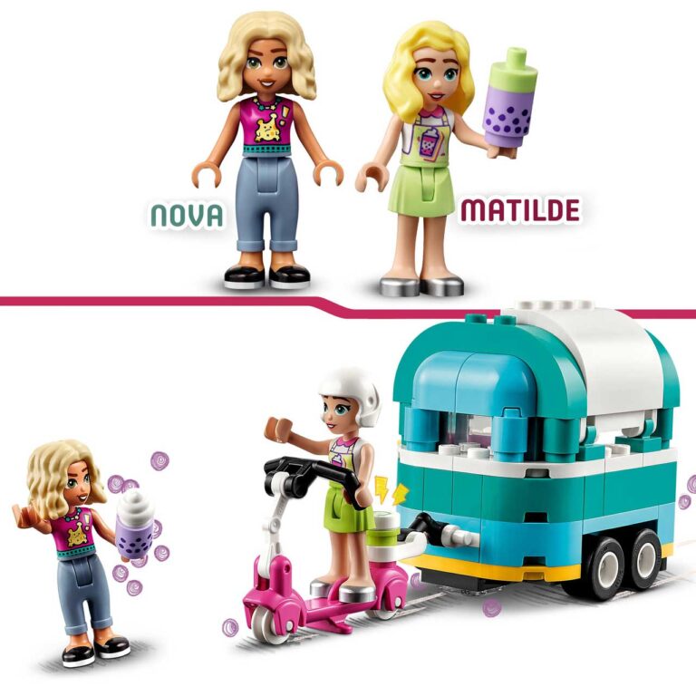LEGO 41733 Friends Mobiele bubbelthee stand - LEGO 41733 L26 5