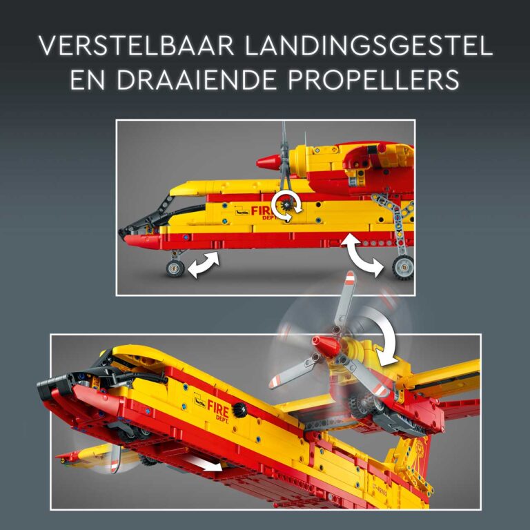 LEGO 42152 Technic Fire Fighter Plane - LEGO 42152 L36 12