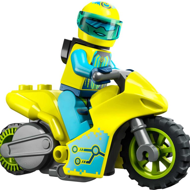 LEGO 60358 City Cyber stuntmotor - LEGO 60358