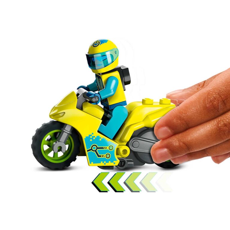 LEGO 60358 City Cyber stuntmotor - LEGO 60358 alt2