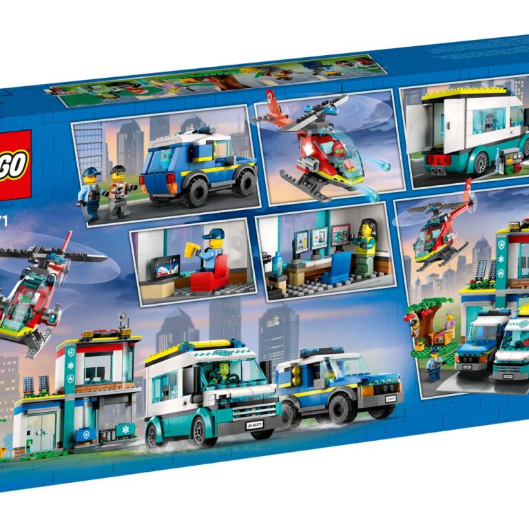 LEGO 60371 City Hoofdkwartier van hulpdienstvoertuigen - LEGO 60371 alt9