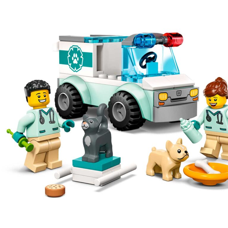 LEGO 60382 City Dierenarts reddingswagen - LEGO 60382 alt2