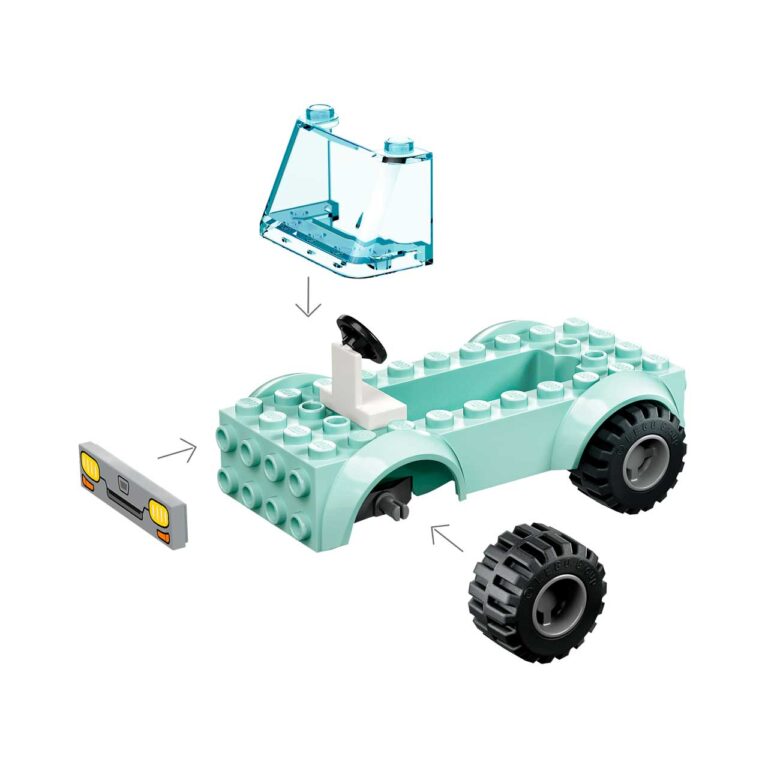 LEGO 60382 City Dierenarts reddingswagen - LEGO 60382 alt4