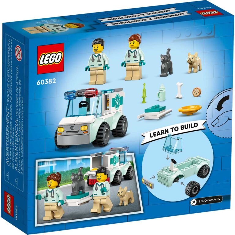 LEGO 60382 City Dierenarts reddingswagen - LEGO 60382 alt6