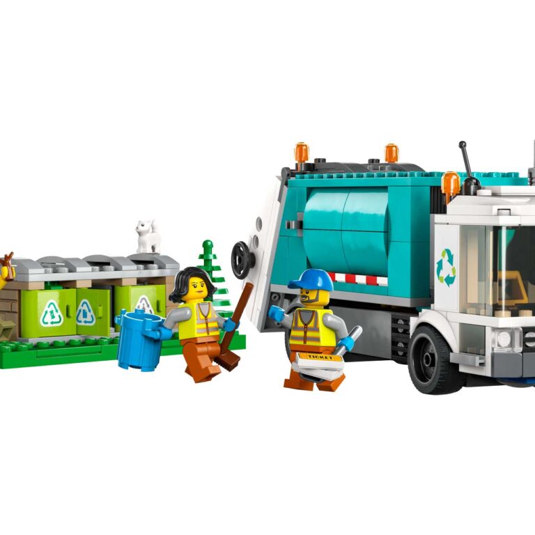LEGO 60386 City Recycle vuilniswagen - LEGO 60386