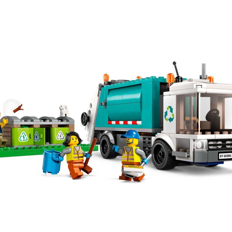 LEGO 60386 City Recycle vuilniswagen - LEGO 60386 alt2