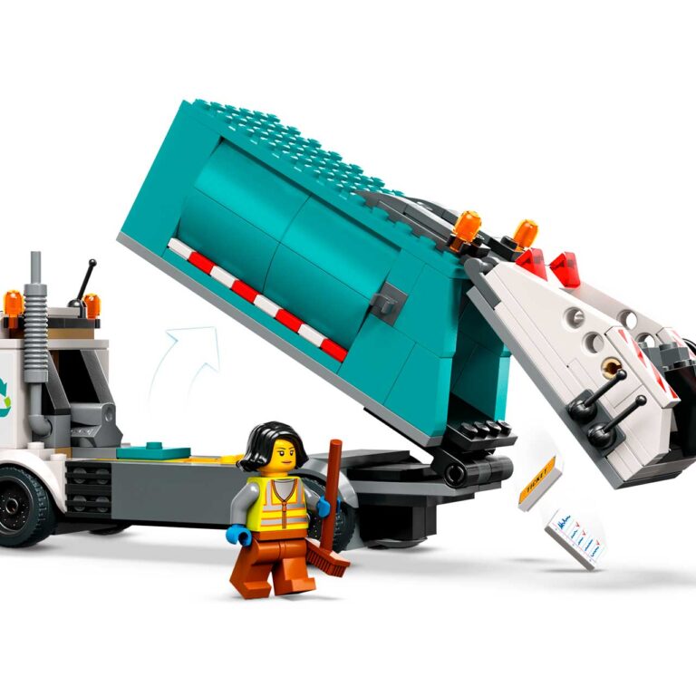 LEGO 60386 City Recycle vuilniswagen - LEGO 60386 alt4