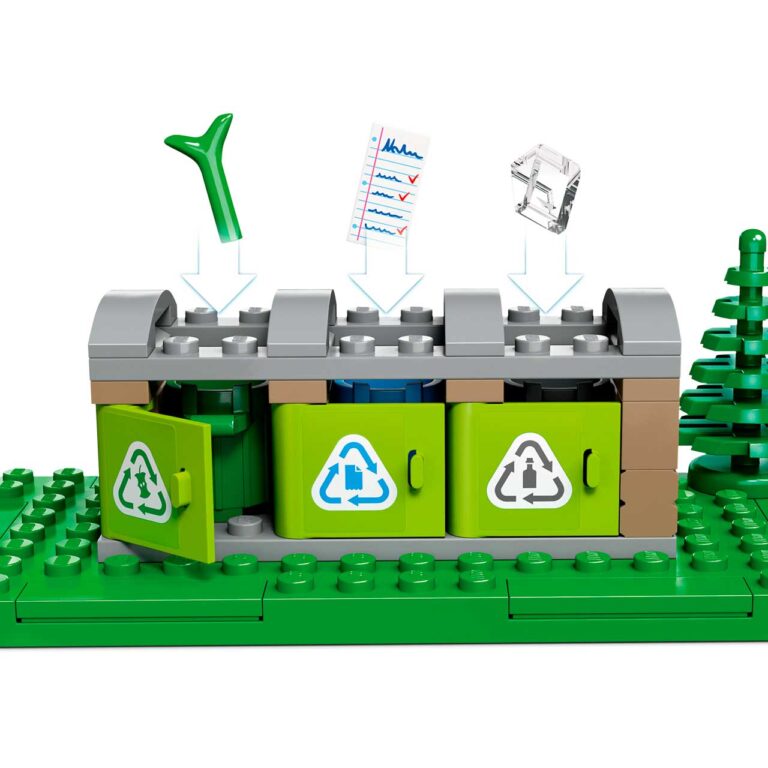 LEGO 60386 City Recycle vuilniswagen - LEGO 60386 alt7