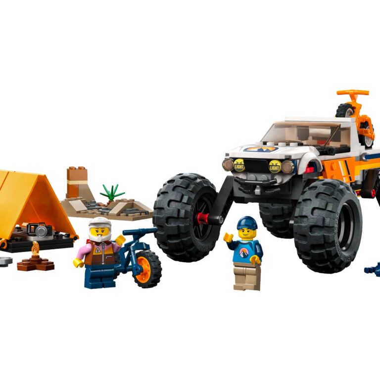 LEGO 60387 City 4x4 Terreinwagen avonturen - LEGO 60387