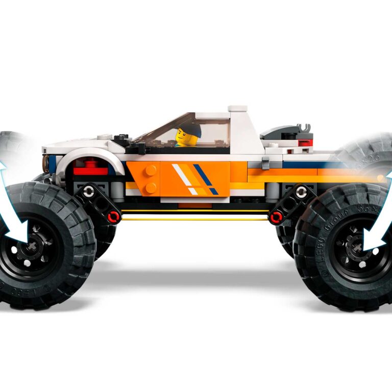 LEGO 60387 City 4x4 Terreinwagen avonturen - LEGO 60387 alt4