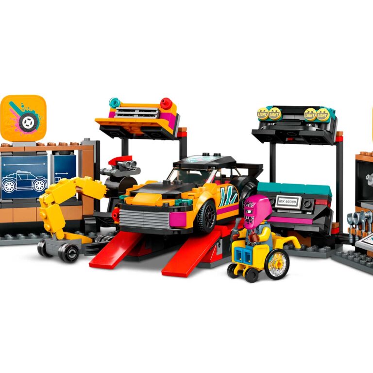 LEGO 60389 City Garage voor aanpasbare auto's - LEGO 60389 alt2