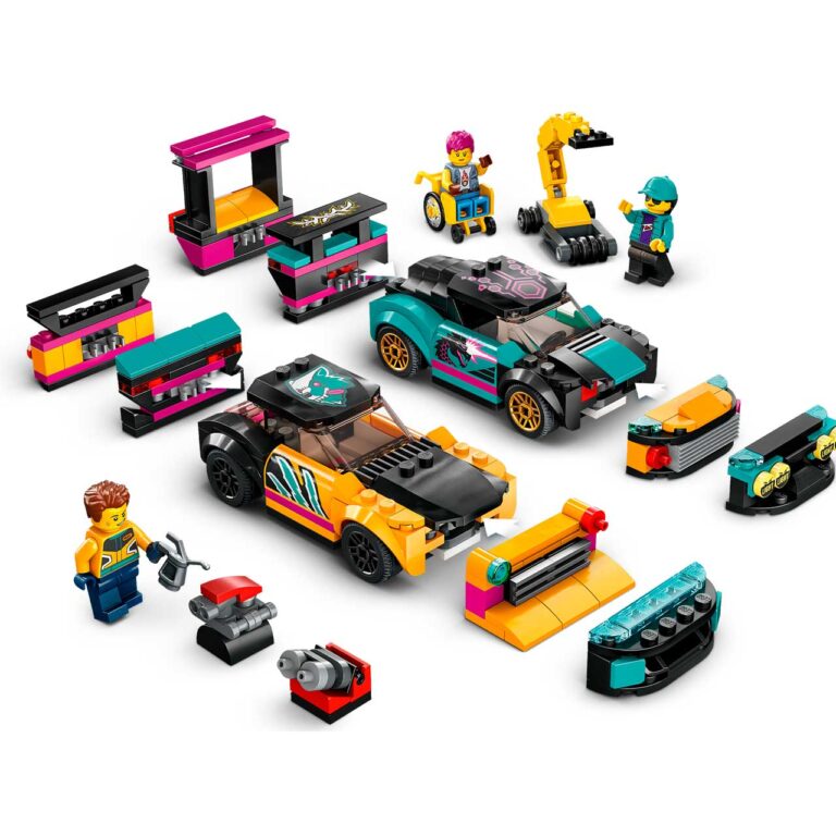 LEGO 60389 City Garage voor aanpasbare auto's - LEGO 60389 alt3
