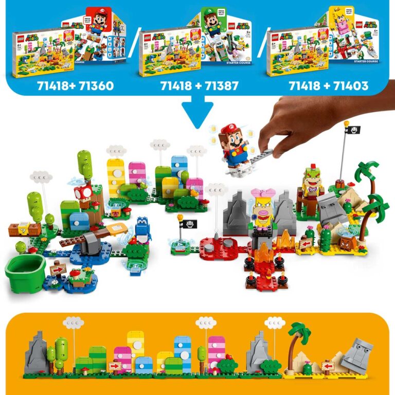 LEGO 71418 Super Mario Makersset: Creatieve gereedschapskist - LEGO 71418 L26 5