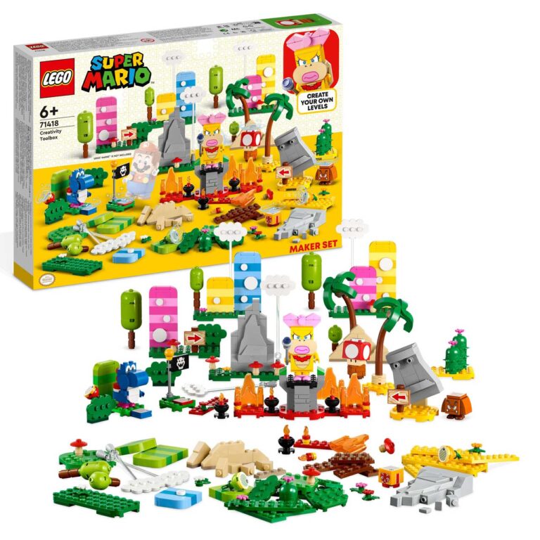 LEGO 71418 Super Mario Makersset: Creatieve gereedschapskist - LEGO 71418 L2 2