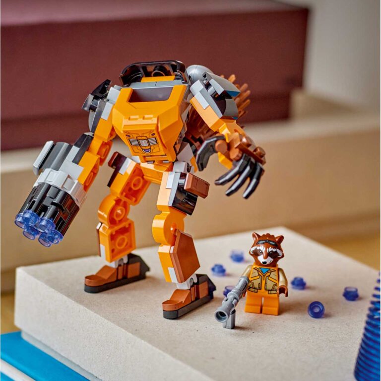 LEGO 76243 Marvel Rocket Raccoon Mech - LEGO 76243 alt7