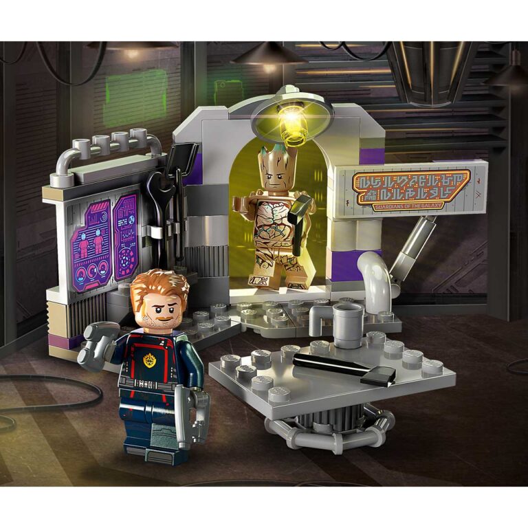 LEGO 76253 Marvel Guardians of the Galaxy Hoofdkwartier - LEGO 76253 WEB SEC01
