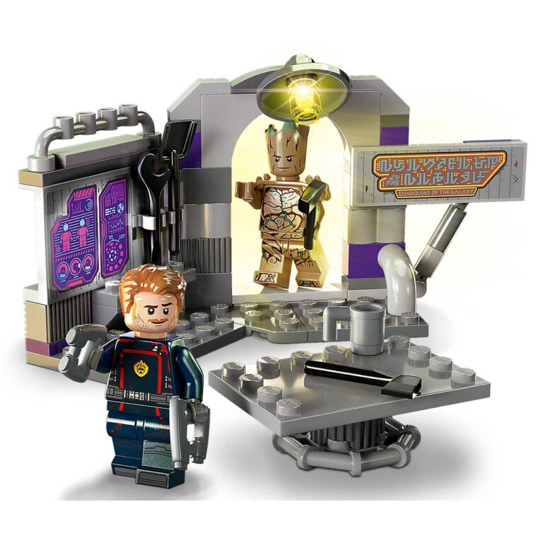 LEGO 76253 Marvel Guardians of the Galaxy Hoofdkwartier - LEGO 76253 WEB SEC01 NOBG