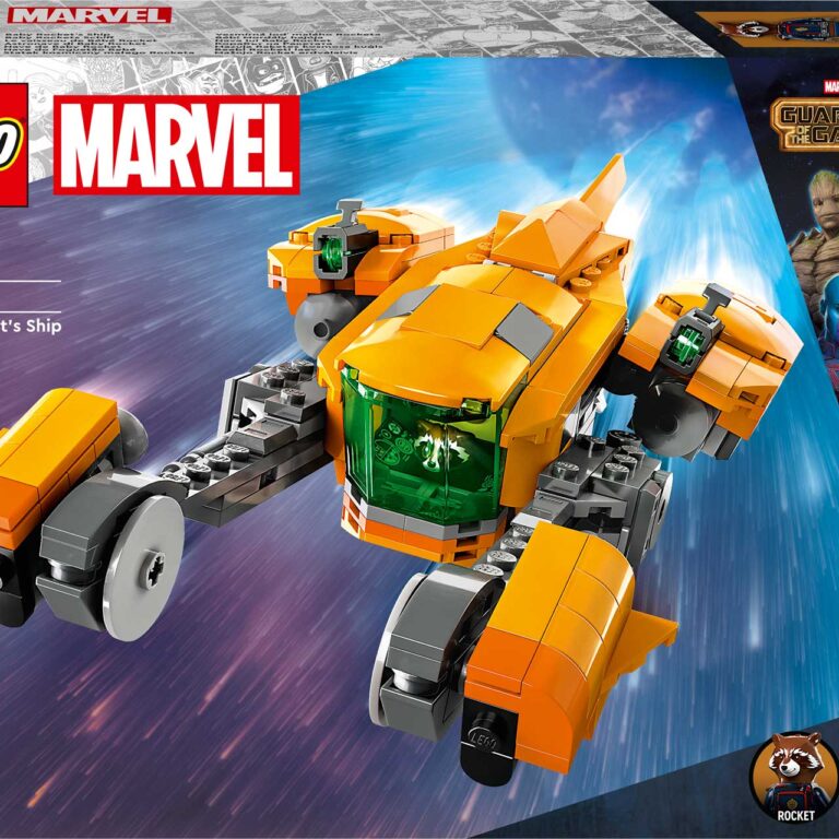 LEGO 76254 Marvel Het schip van baby rocket